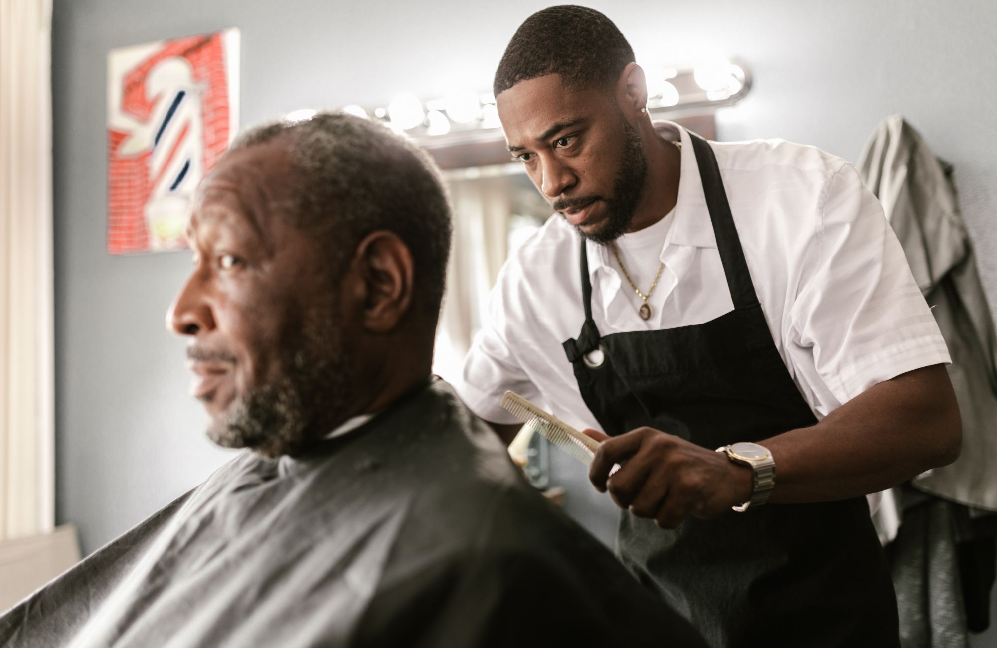 Hot towel shave